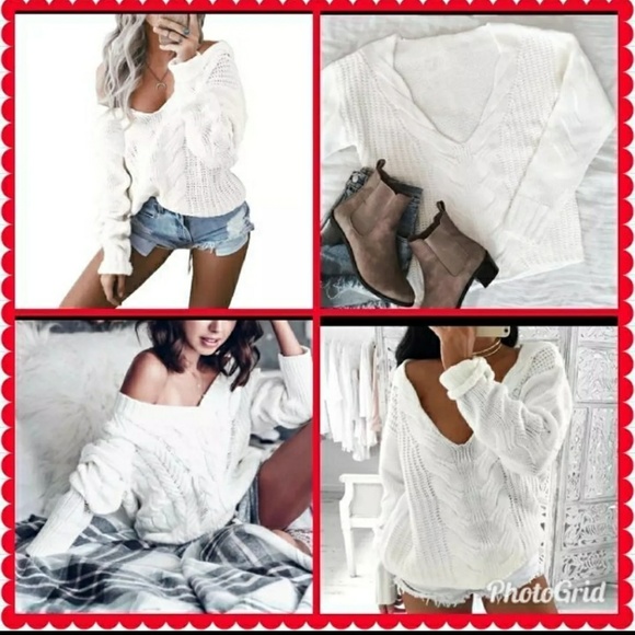 Other - Off the shoulder slouchy sexy sweater!!!